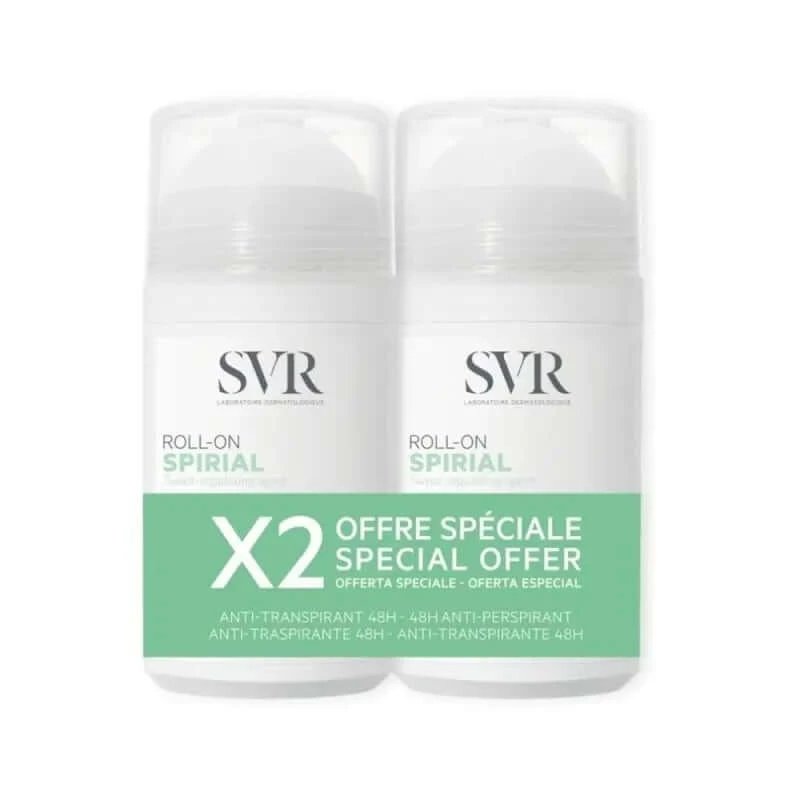 SVR Spirial Duo Roll On, 50 ml x 2 unități