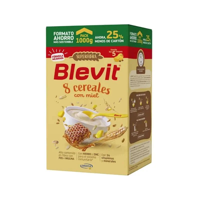 Blevit Infant Feeding Superfibre 8 Cereale Format de economisire, 1000 g