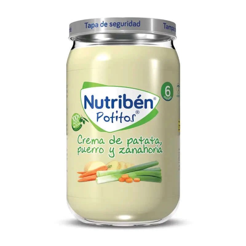 Nutriben Potito Crema de cartofi Crema de cartofi Praz Morcov 235 g