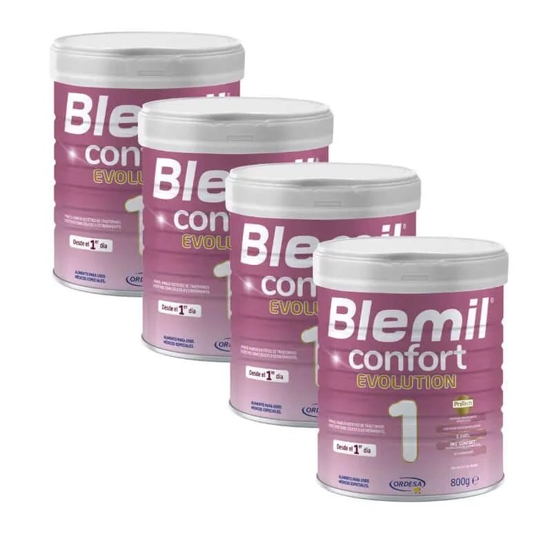 Blemil 1 Confort Evolution, pachet 4x800 g