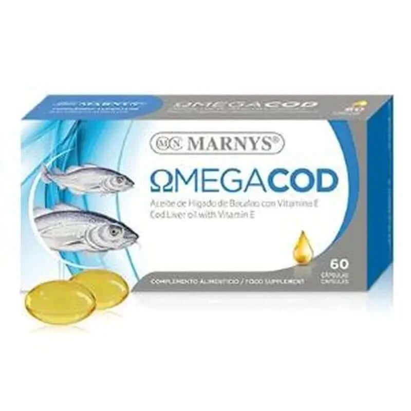 Marnys Cod Liver Oil 60 Perle mici