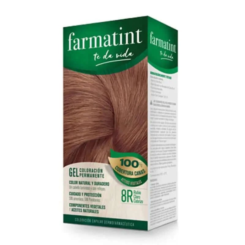 Gel de colorare permanentă Farmatint 8R Light Copper Blonde