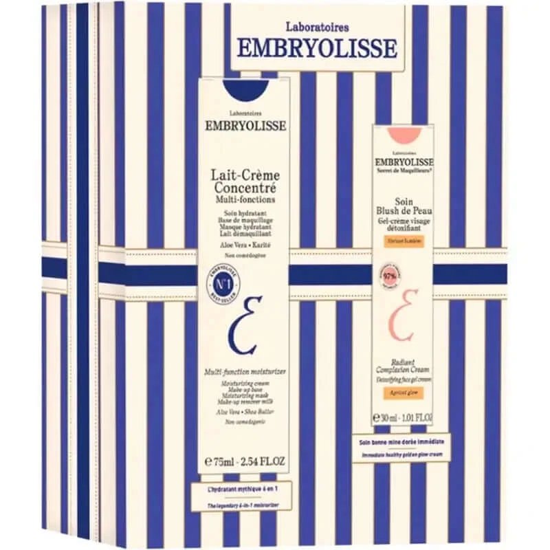 Embryolisse 2025 Set cadou Lait-Crème Concetré 75 Ml + Soint Blush De Peau Apricot Glow 30 Ml
