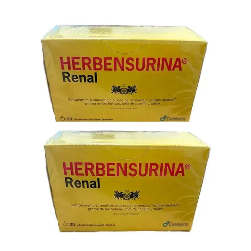 Infuzie Herbensurin, Pachet 2 x 20 Filtre x 1,5 g