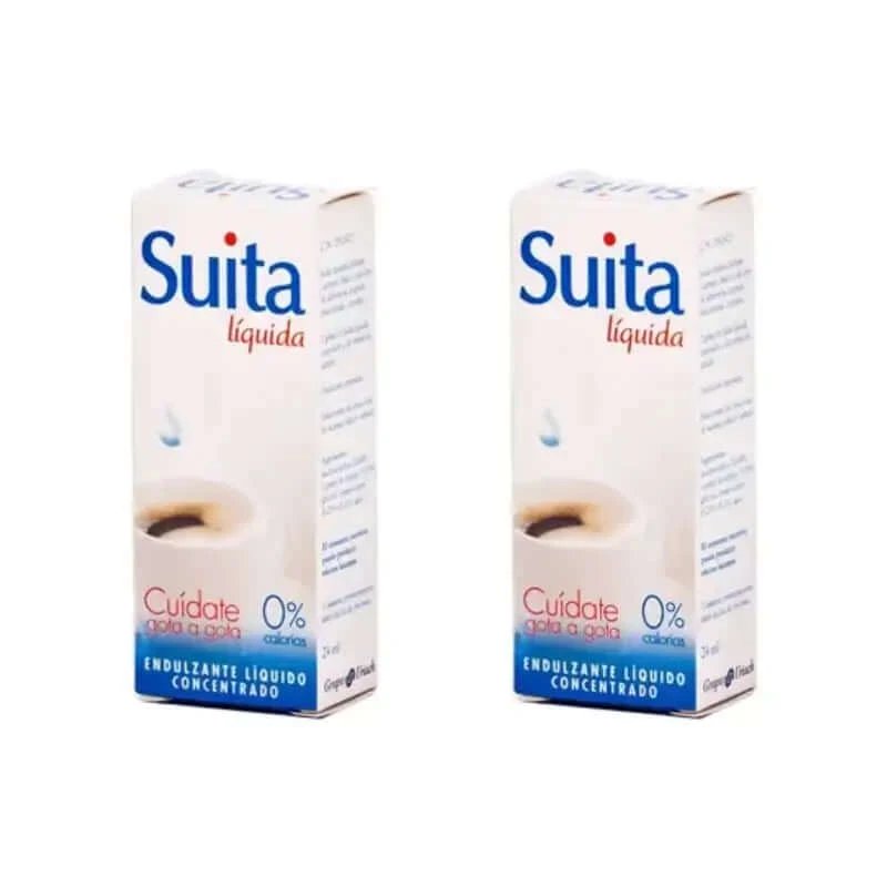 Concentrat îndulcitor lichid Suita, 2X24 Ml