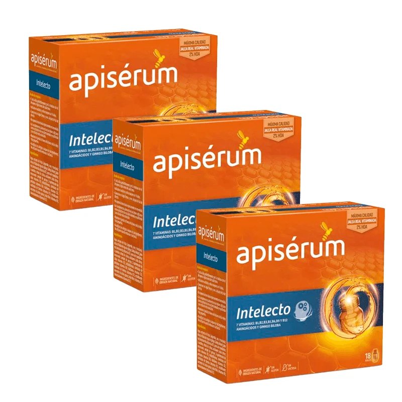 ApiSérum Triplo Intelect 3 x 18 flacoane