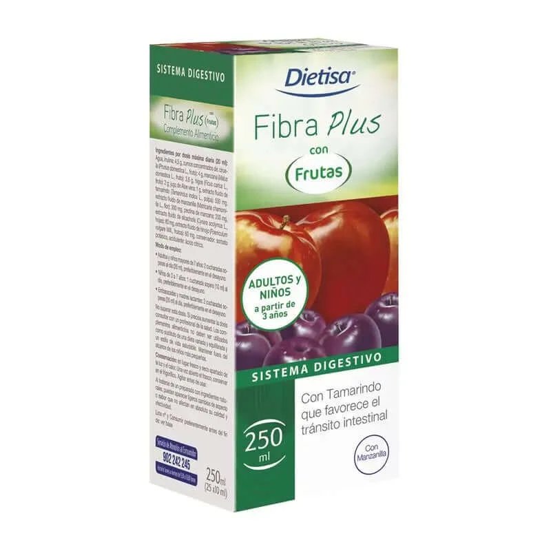 Dietisa Fibre Plus cu fructe , 250 ml