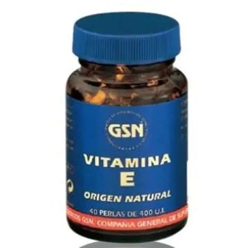 Gsn Vitamina E naturală 40Perle