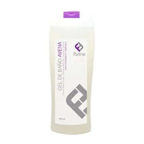 Gel de baie cu fulgi de ovăz Farline , 750 ml