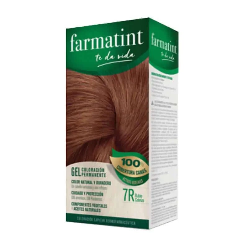 Gel de colorare permanentă Farmatint 7R Copper Blonde