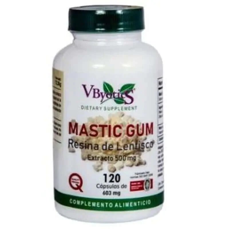 Vbyotics Mastic Gum Mastic Resin 120 Capsule