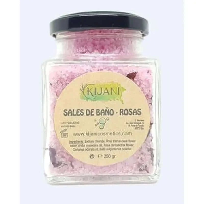 Kijani Rose săruri de baie 250Gr.