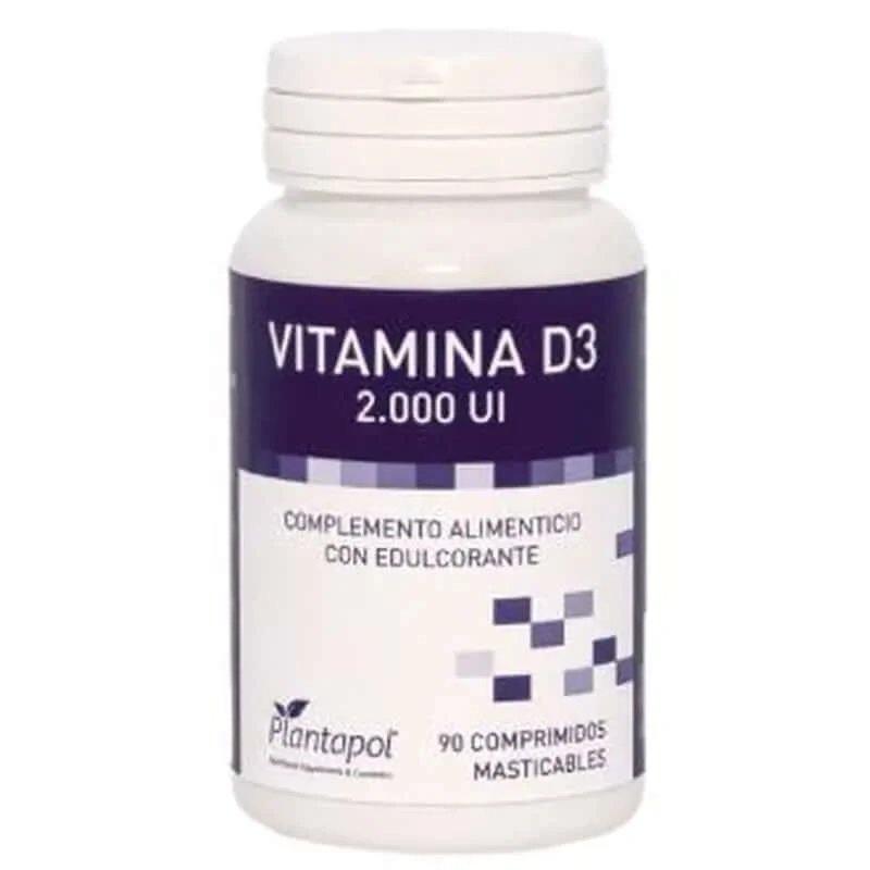 Plantapol Vitamina D3 2000Ui 90 Tablete Mast.