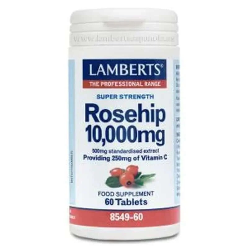Lamberts Rose Hips 10.000Mg. 60Tabs.