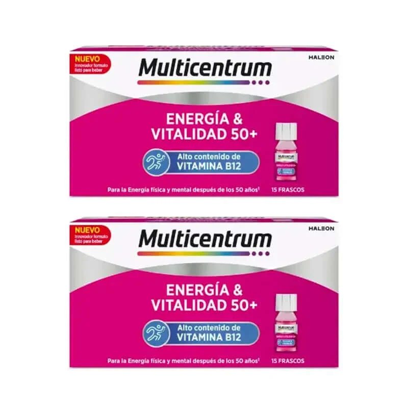 Multicentrum Energie & Vitalitate 50+ Pachet 2 x 15 sticle