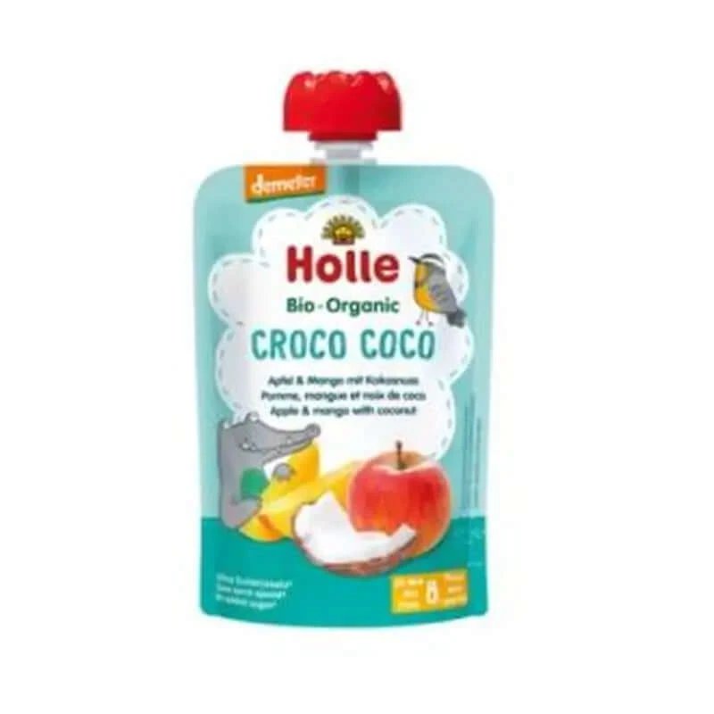 Holle Smoothie Croco Croco Coconut Apple-Coconut-Mango 8luni 100