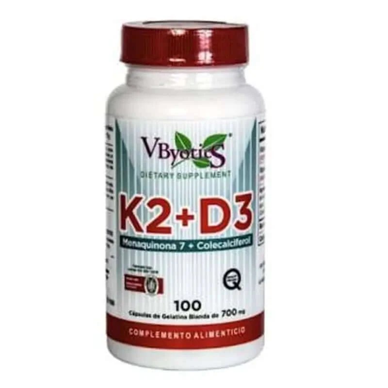 Vbyotics Vitamina K2+D3 100Perle