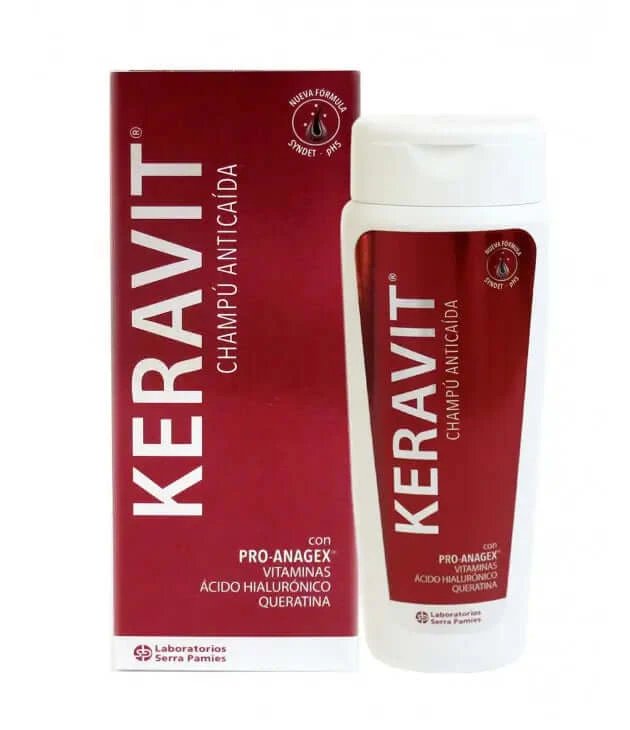 Șampon anti-pierdere a părului Keravit, 200 ml
