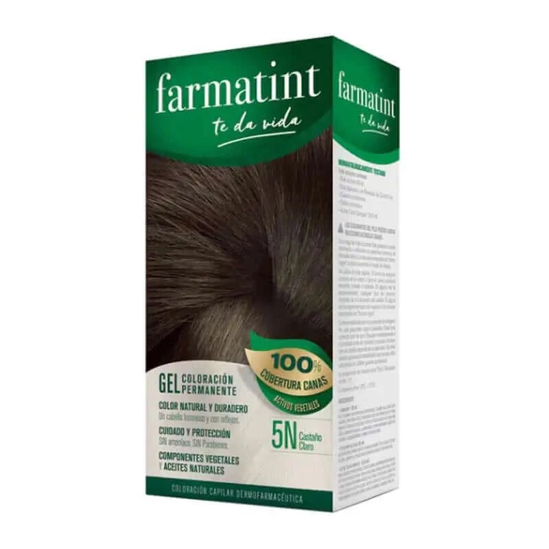 Gel de colorare permanentă Farmatint 5N maro deschis