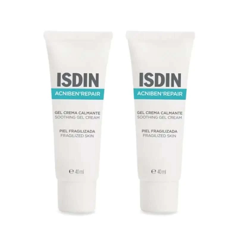 Isdin Duplo Acniben Reparare piele adolescent, 2 x 40 ml