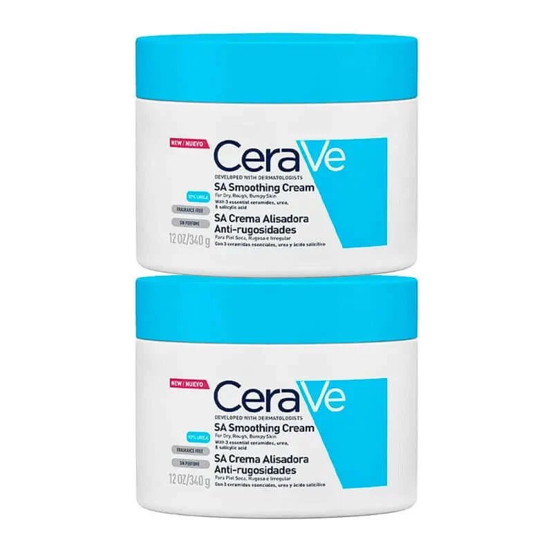 CeraVe Anti-Roughness Smoothing Cream, 2X340 ml