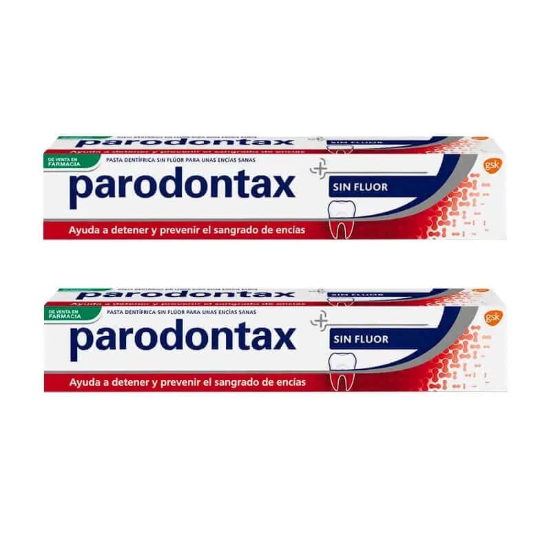 Parodontax Pachet pastă de dinți fără fluorură, 2 x 75 ml