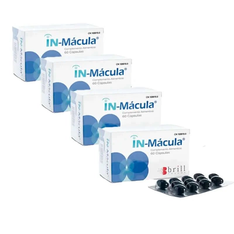 Pachet 4 în Macula, 60 capsule