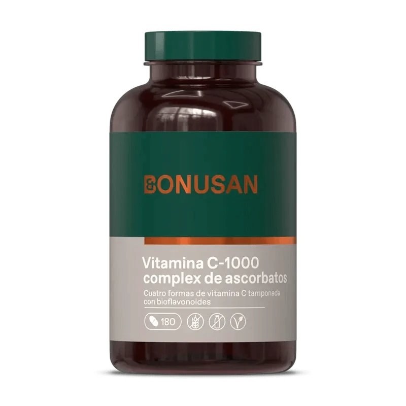Bonusan Vitamina C-1000 Ascorbat Complex, 180 comprimate