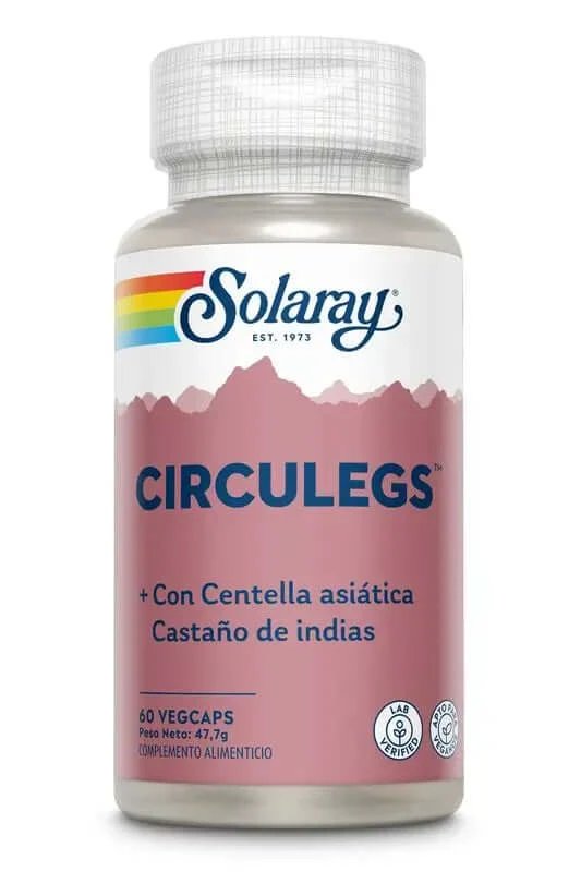 Solaray Circulegs, 60 Capsule