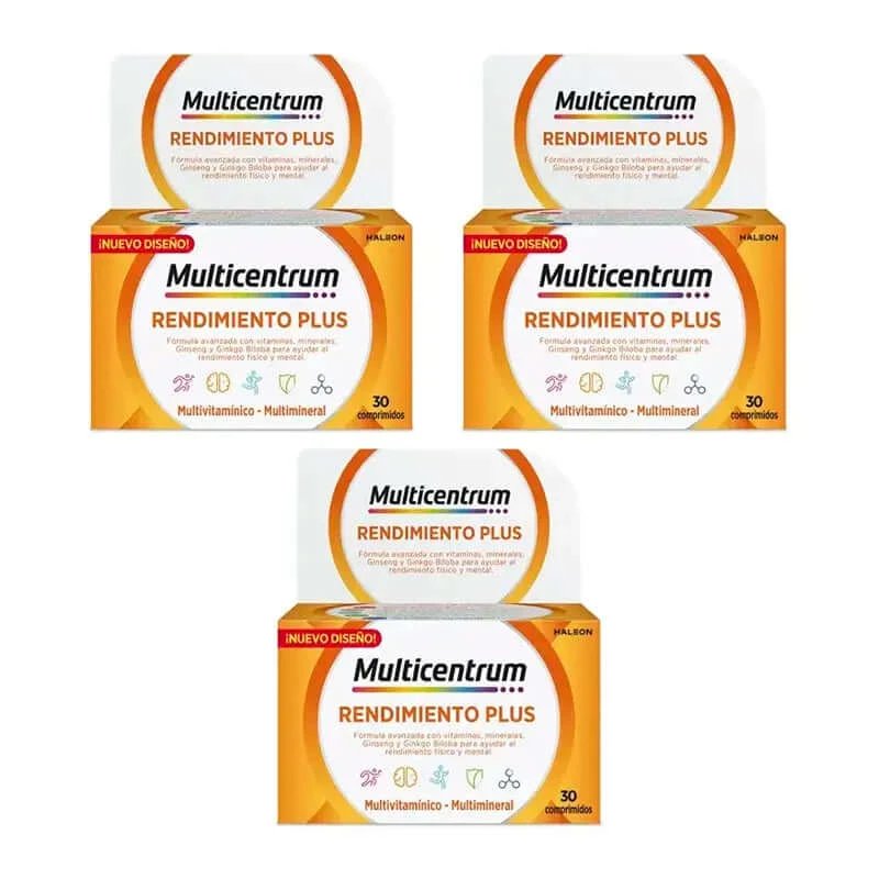 Multicentrum Performance Plus Multivitamine Pack 3 x 30 Tablete