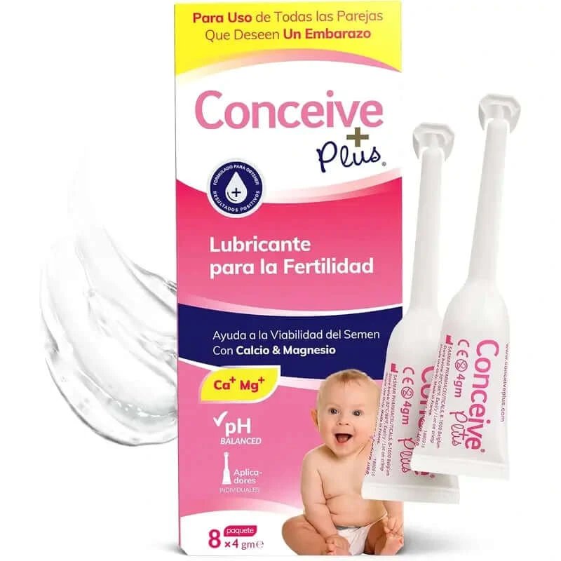 Sasmar Conceive Plus Lubricant, 8 aplicatoare cu un singur distribuitor