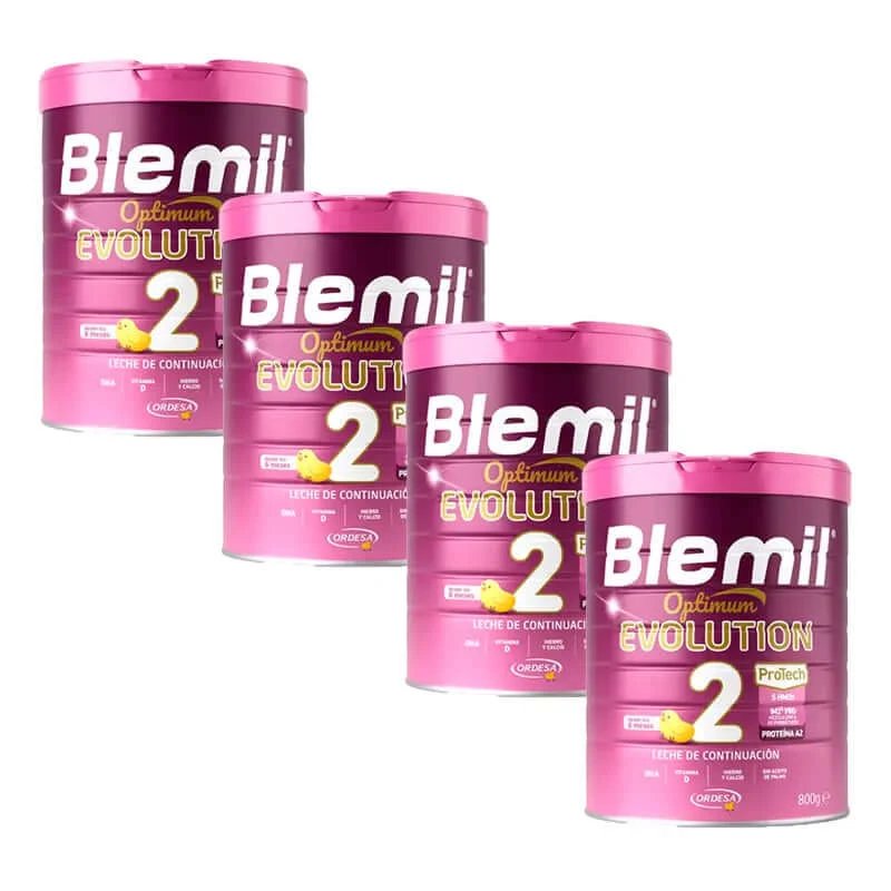 Blemil Optimum Evolution 2 Formula de lapte, 4X800g