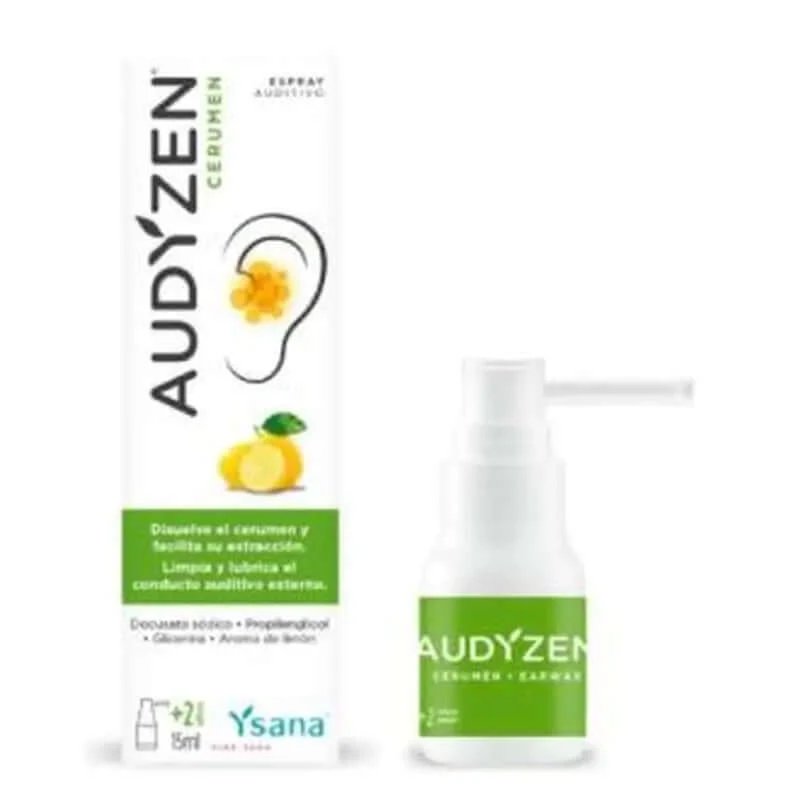 Ysana Audyzen Cerumen - Spray de ceară pentru urechi 15Ml.