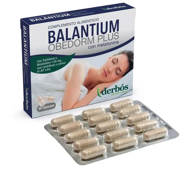 Dherbos Balantium Oberdorm Plus, 30 Capsule