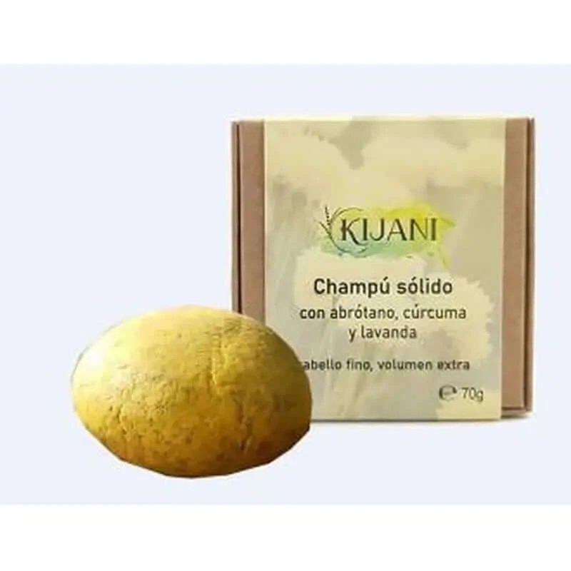 Kijani Șampon solid pentru păr fin 70Gr.