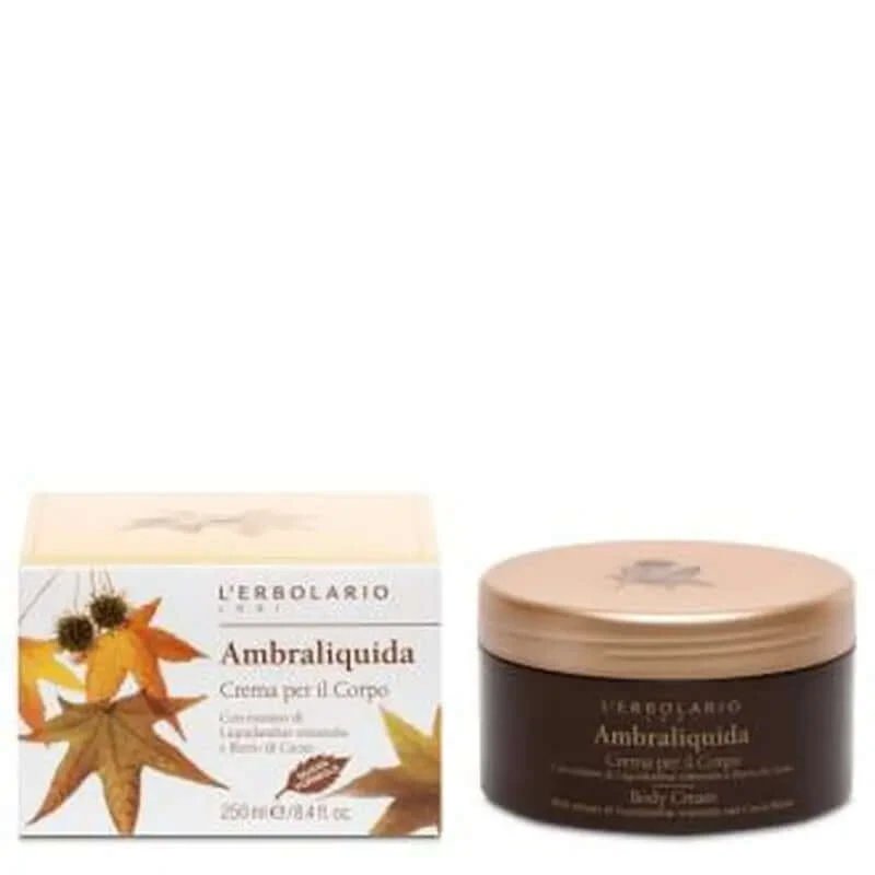 L'Erbolario Ambraliquida Cremă de corp 250Ml.