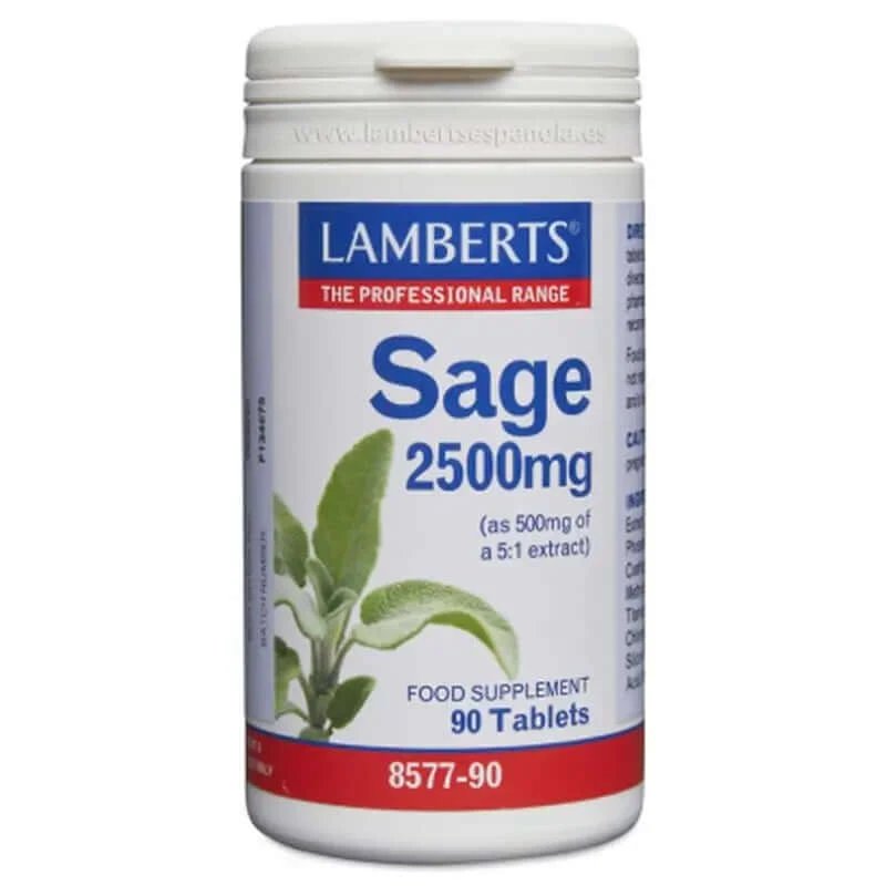 Lamberts Salvia 2500 Mg , 90 comprimate
