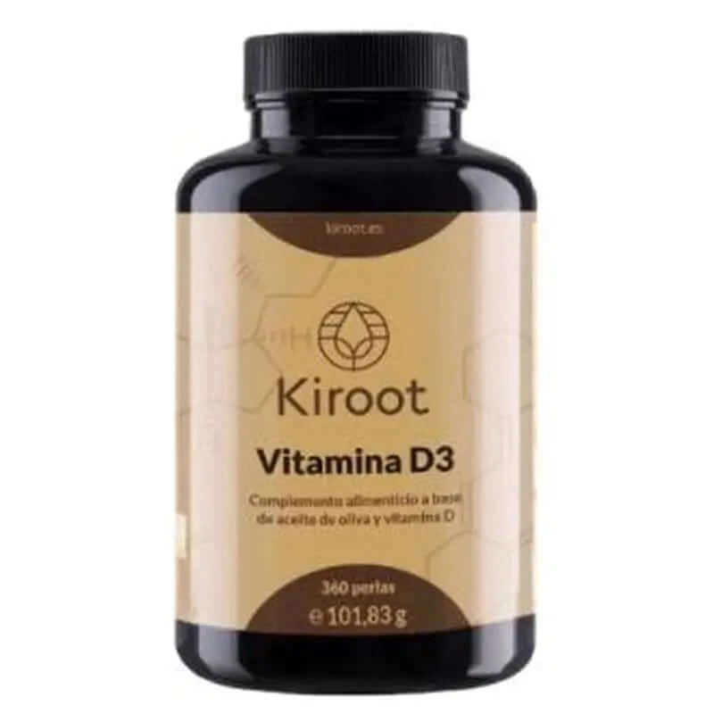Kiroot Vitamina D3 360Pearls