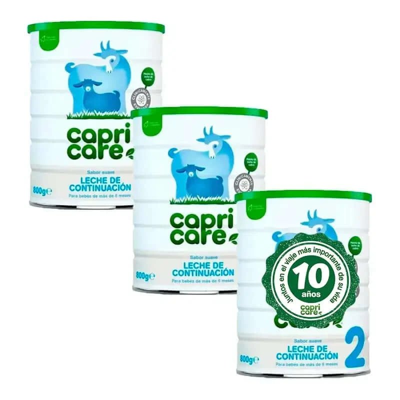 Lapte de continuare Capricare 2, pachet de 3 X 800 Gr