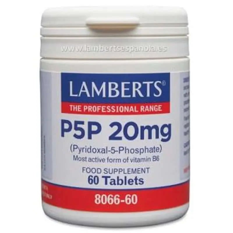 Lamberts P5P 20Mg piridoxal-5-fosfat 60 comprimate