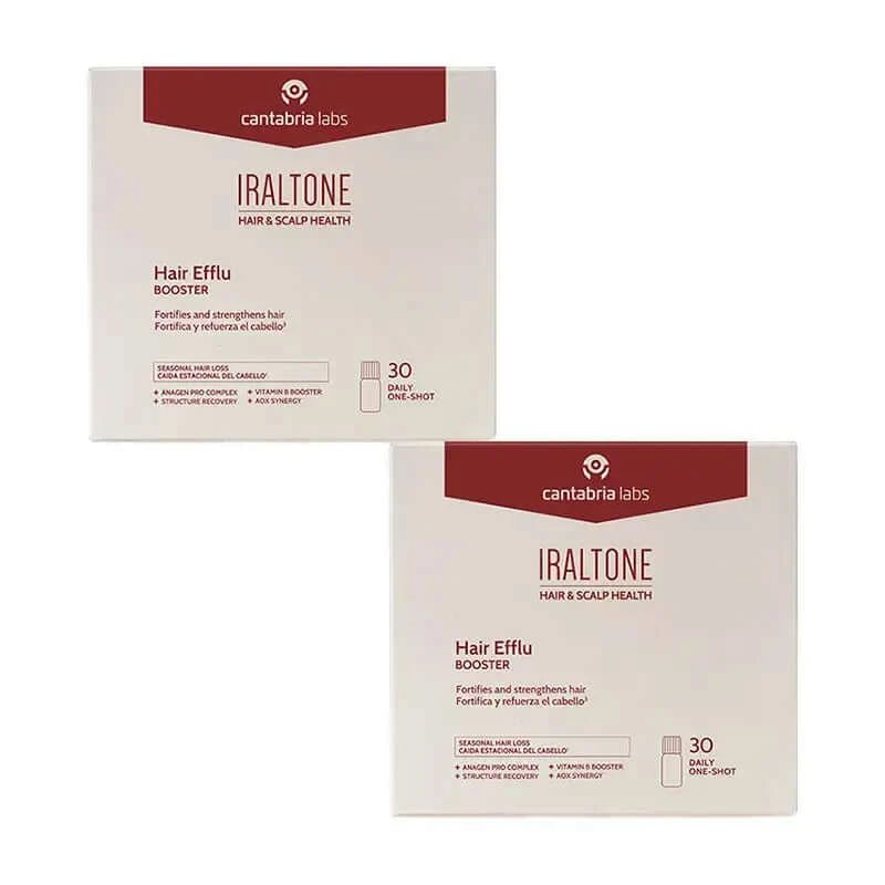 Iraltone Capillary Efflu Booster, pachet 2 , 60X15Ml