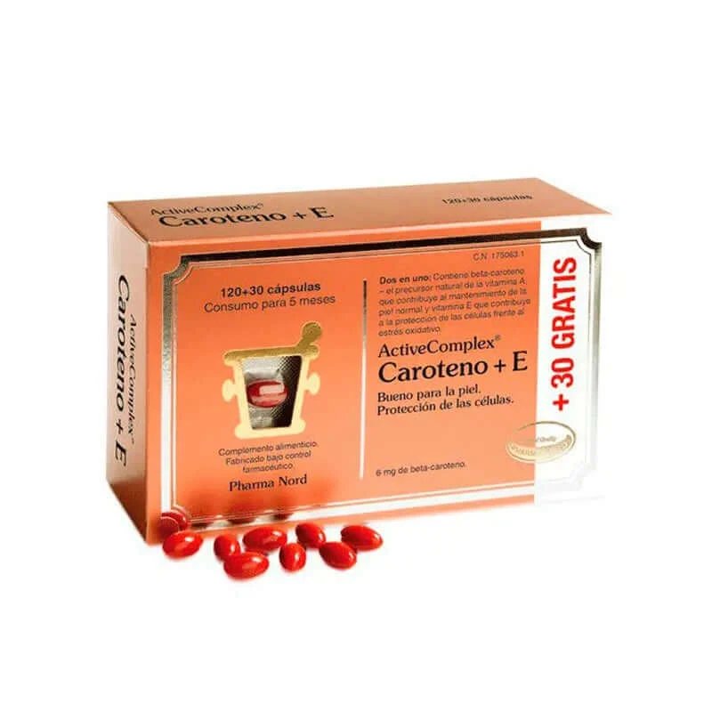 Activecomplex Caroten Vit E 120 +30 capsule