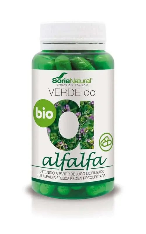Soria Natural Verde Alfalfa, 80 Capsule