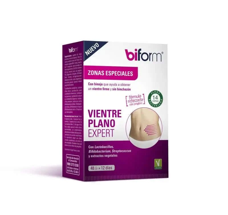 Biform 50+ Expert burtă plată, 48 capsule