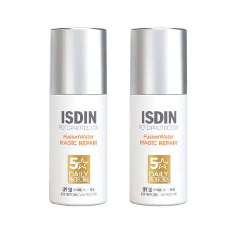 Isdin Fusion Water Magic Repair SPF50+ 2x50 ml