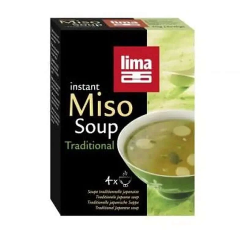 Supă tradițională instant de limetă Miso 4Sbrs. Bio Vegan