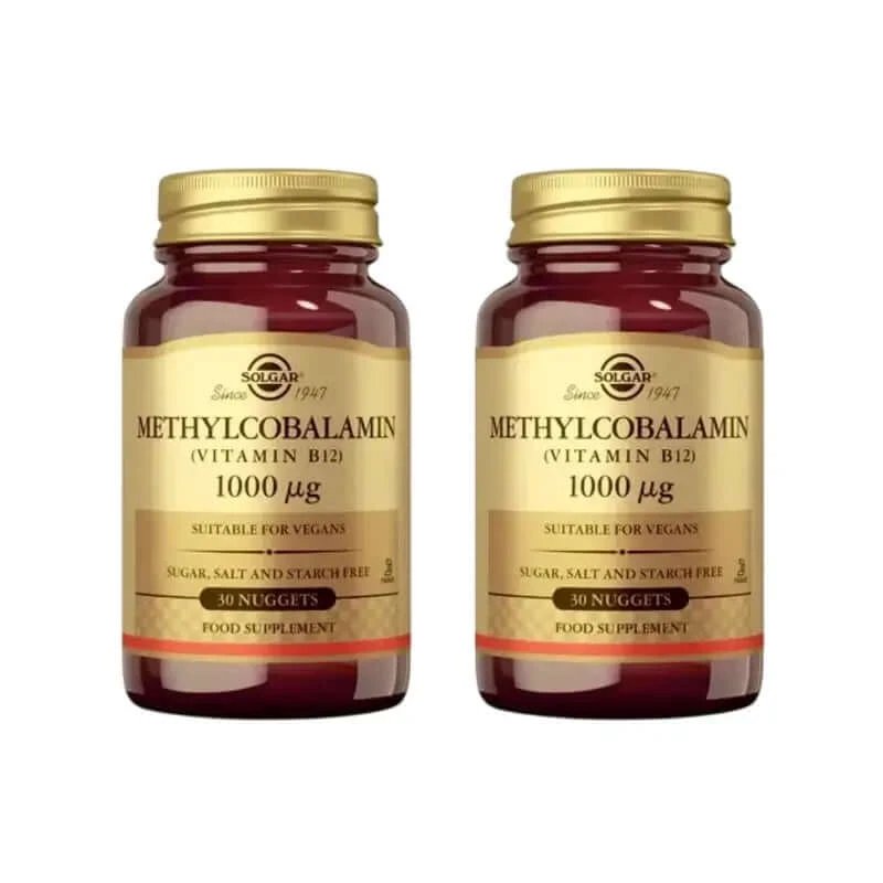 Solgar Metilcobalamină 1000 Mcg, 2X30 tablete