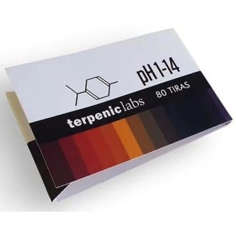 Terpenic Ph benzi de testare 80pcs.