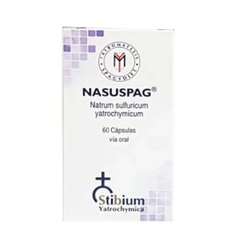 Heliosar Nasuspag Natrum Sulfuricum , 60 Capsule