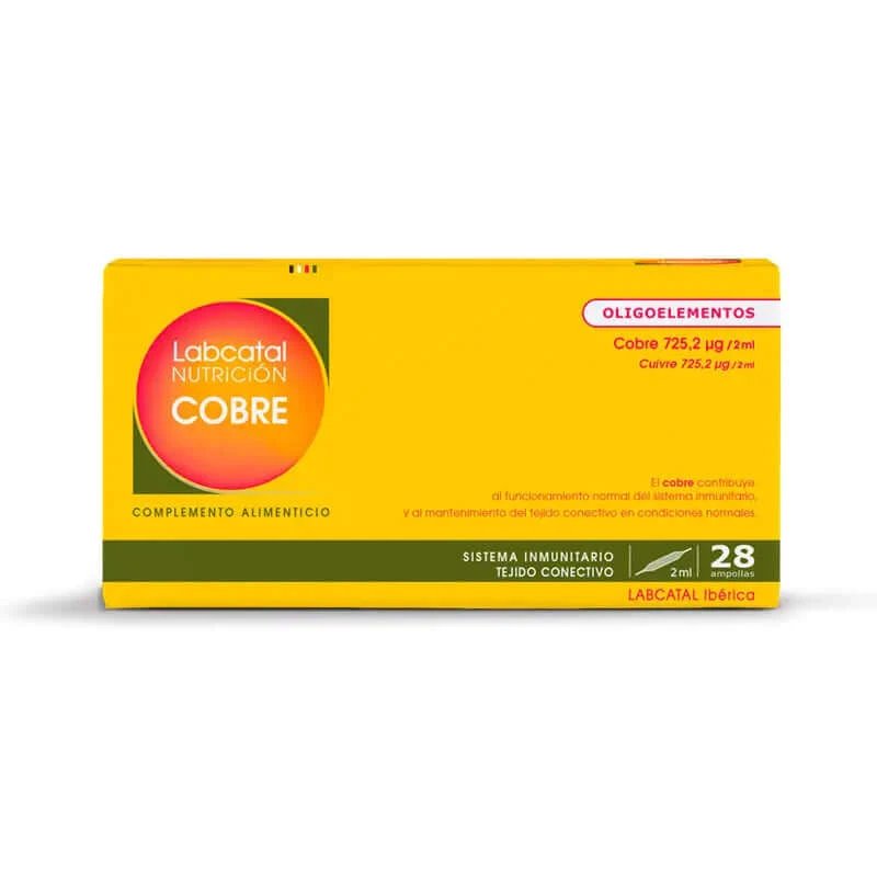 Labcatal cupru - 28 fiole